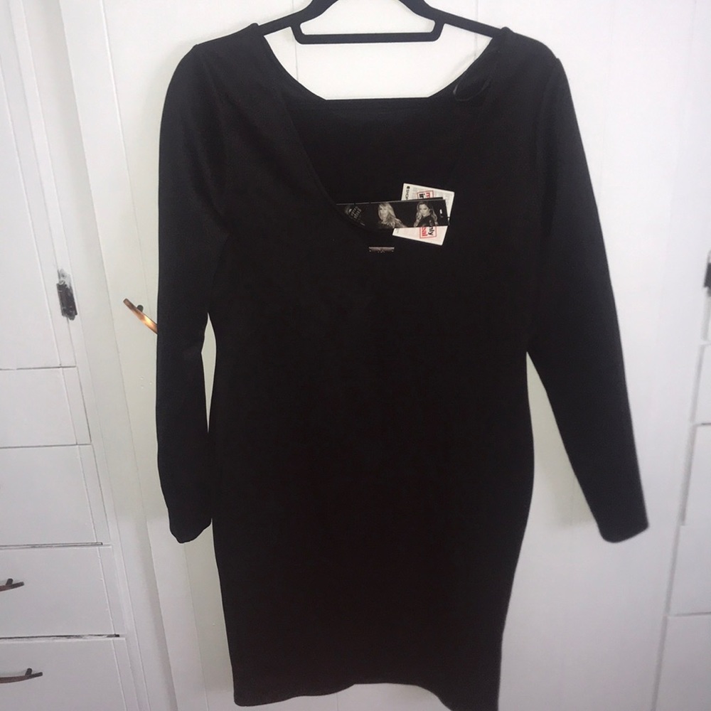 Kardashian Kollection Scoop Back Bodycon dress